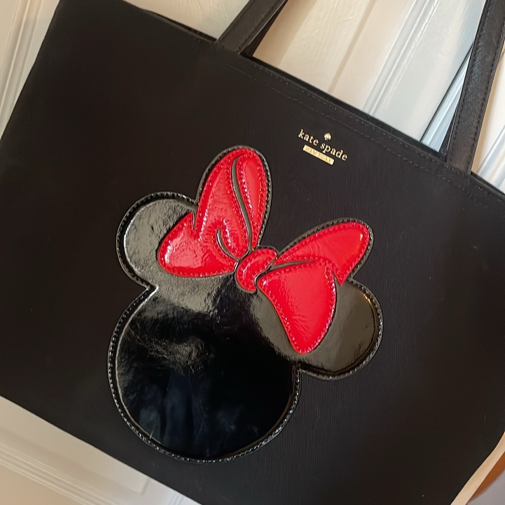 Minnie Mouse Kate Spade Tote - Picture 2 of 7